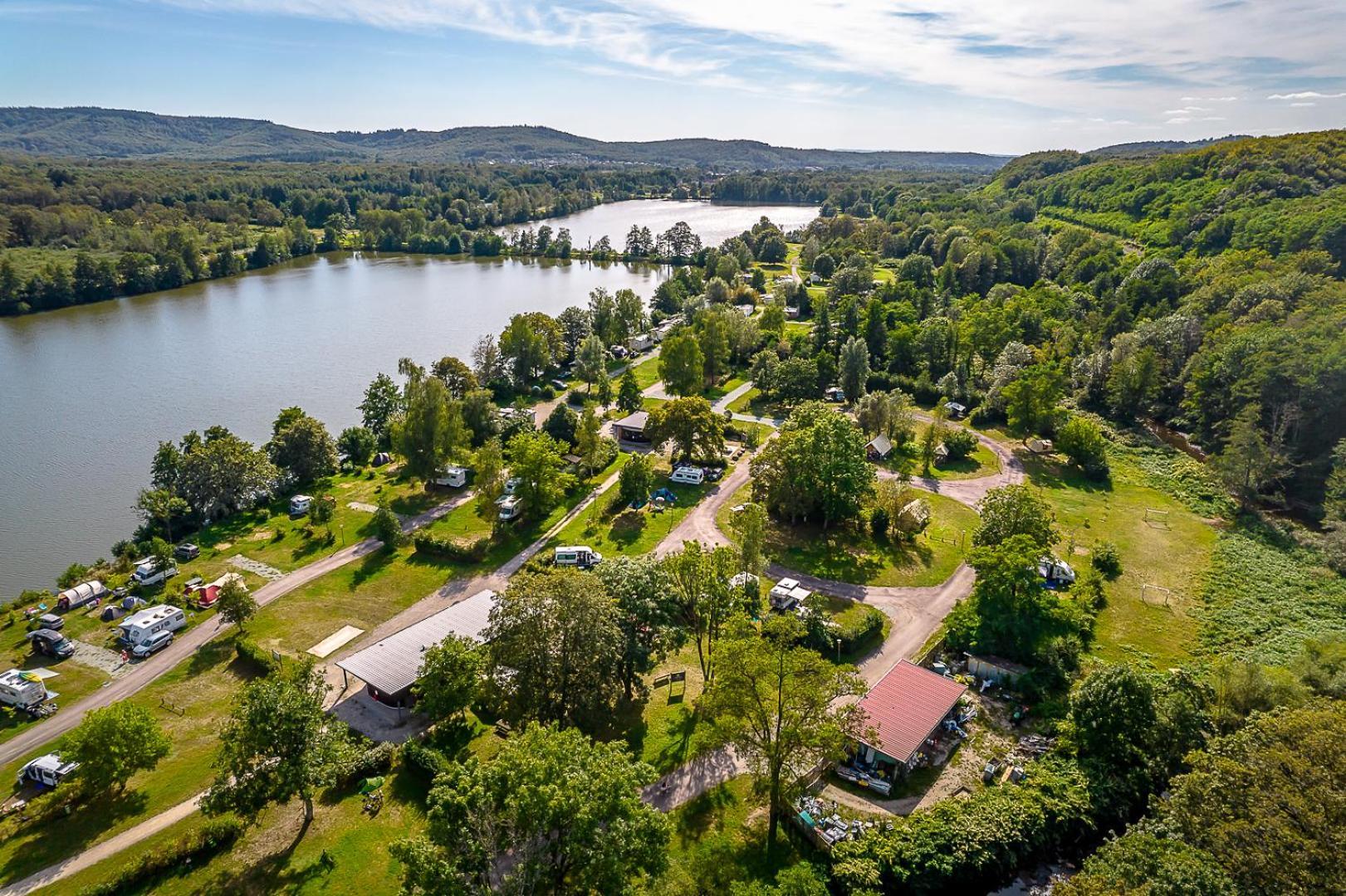 Camping Les Ballastieres - Vosges Du Sud Champagney المظهر الخارجي الصورة