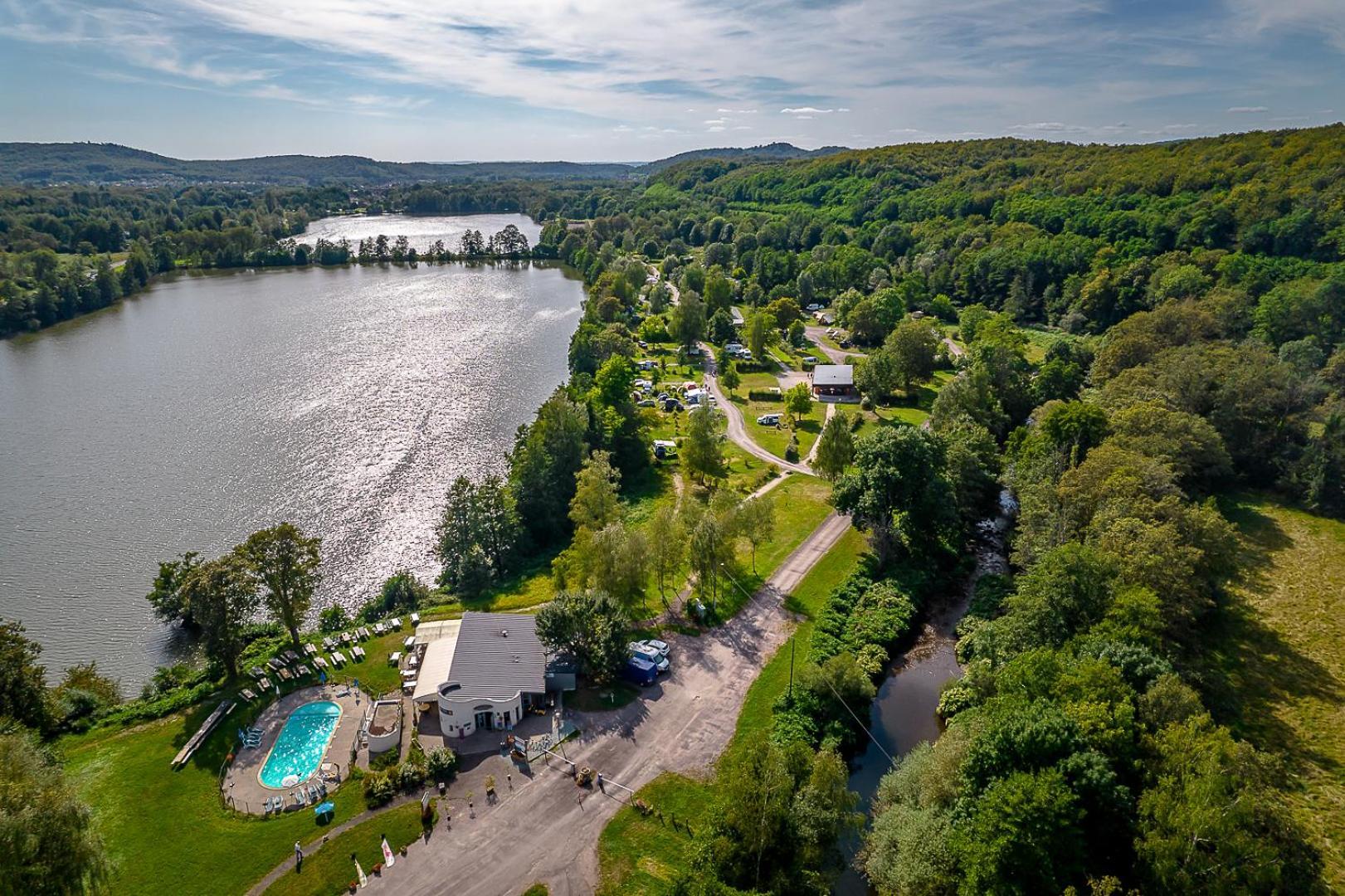 Camping Les Ballastieres - Vosges Du Sud Champagney المظهر الخارجي الصورة