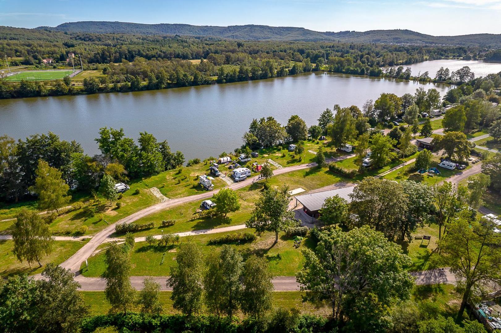 Camping Les Ballastieres - Vosges Du Sud Champagney المظهر الخارجي الصورة