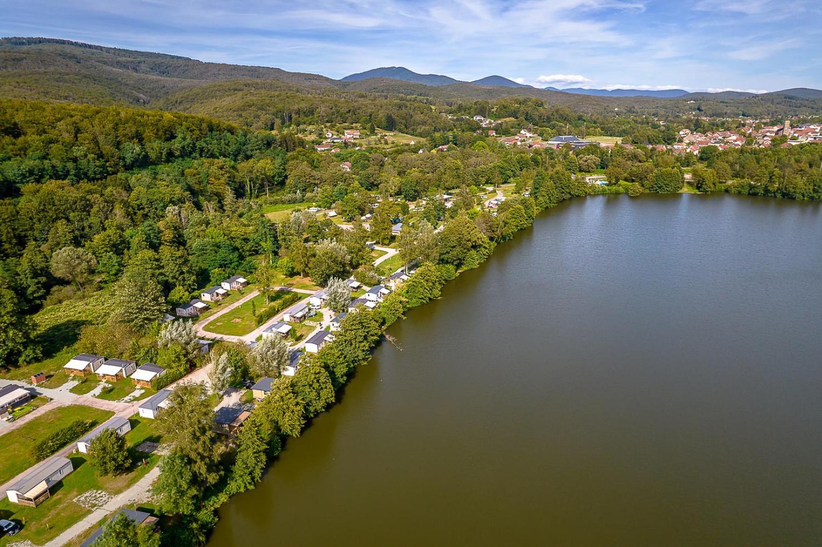Camping Les Ballastieres - Vosges Du Sud Champagney المظهر الخارجي الصورة